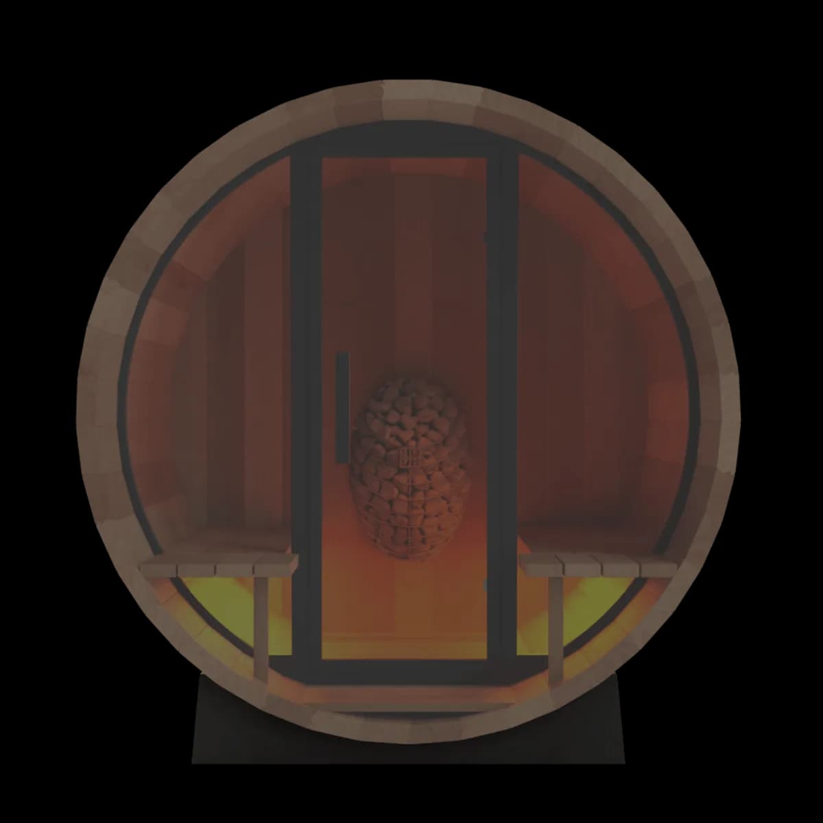 Black Cedar Barrel Saunas — commercial — view 3
