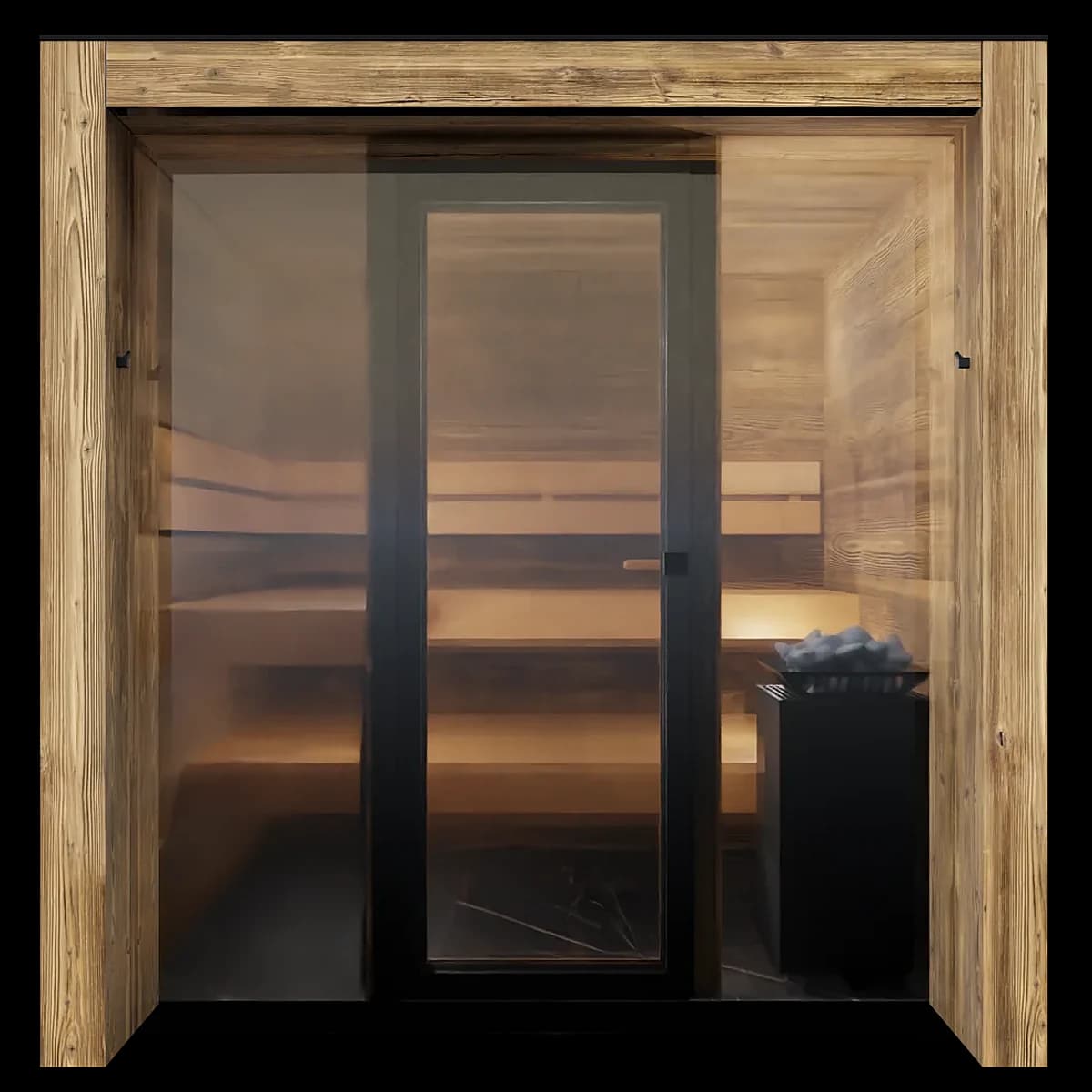 The Fortis — flagship luxury outdoor sauna